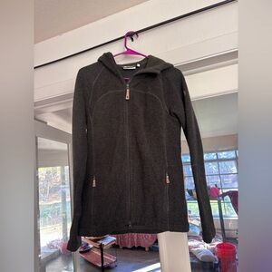 Deep Forrest Green Women's Size Small Fjallraven Kaitum Fleece Hoodie